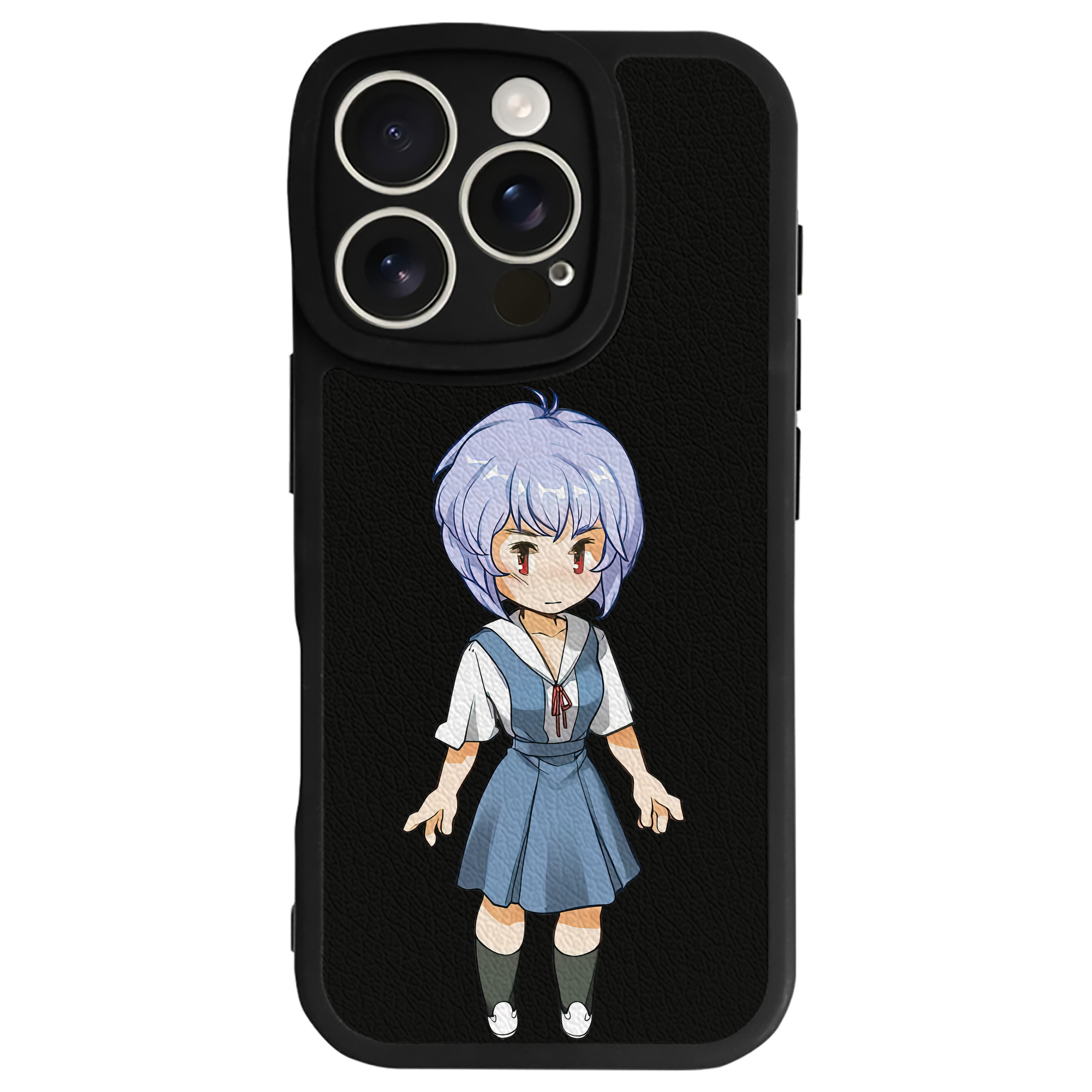 （画像用） EVA 新世紀エヴァンゲリオン 【iPhone 16シリーズ対応】シリコンスマホケース（レザー調） 材質：シリコン